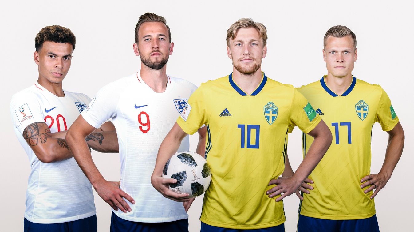 Alternative View Portraits - 2018 FIFA World Cup Russia Sport Soccer International Team Soccer FIFA World Cup Russia FeedRouted_Global GELENDZHIK, RUSSIA - JUNE 13: Viktor Claesson of Sweden poses during the official FIFA World Cup 2018 portrait session o