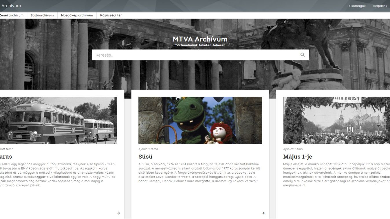 MTVA Archívum 
