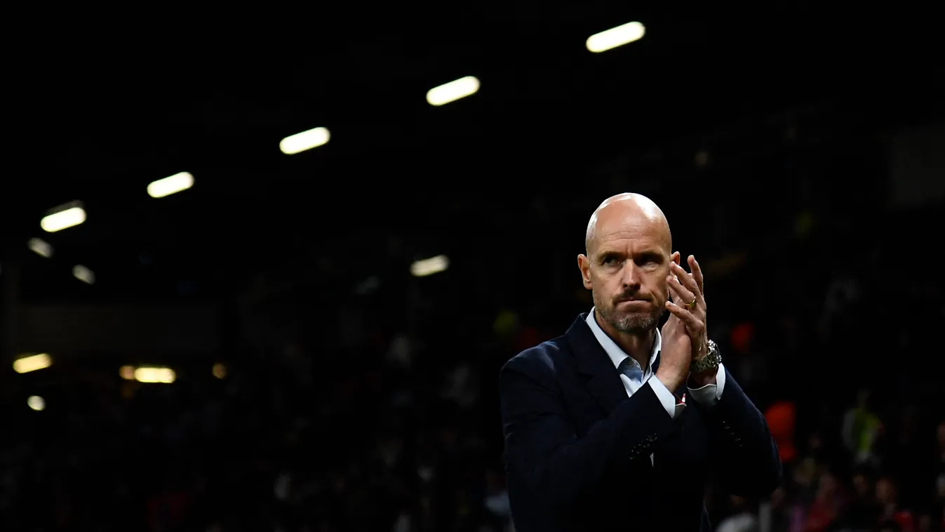 Manchester United v Real Sociedad: Group E - UEFA Europa League soccer Manchester United Real Sociedad Erik ten Hag UEFA Europa League group E match ten Hag head coach Old Trafford United Kingdom Jose Breton Erik September Horizontal SPORT FOOTBALL PLAYER