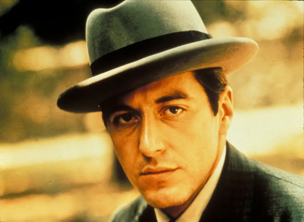 The Godfather (1972) usa cinema chapeau Horizontal HAT 