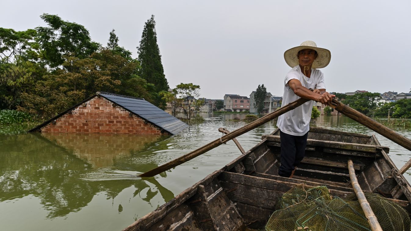 Kína, árvíz 