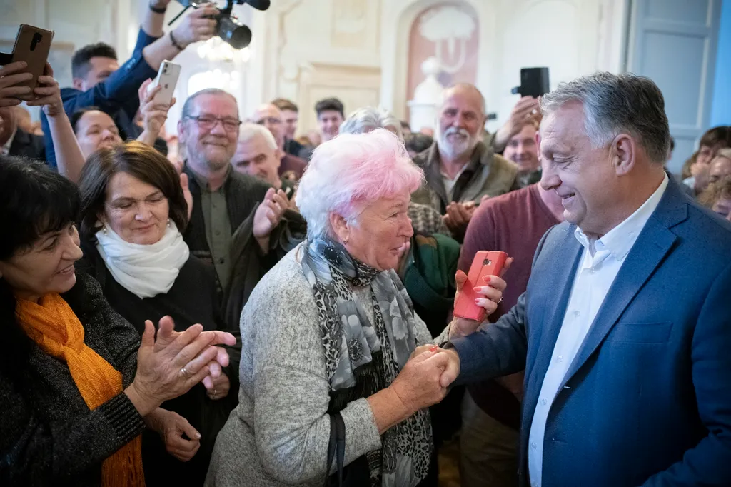 Választás 2022, Orbán Viktor, Dunaharaszti, kampánygyűlés 