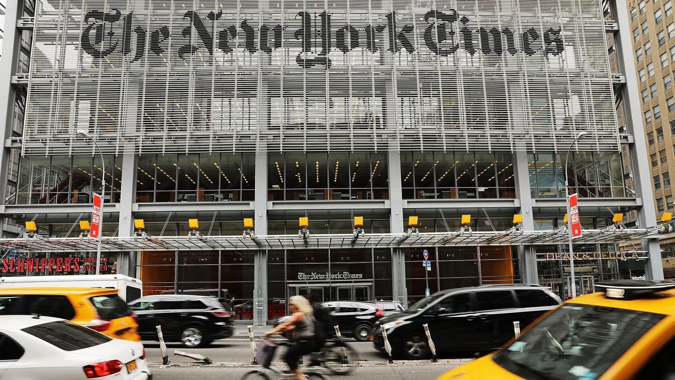New York Times Posts Strong Quarterly Earnings On Rise In Digital Ads And Readership GettyImageRank2 MEDIA news paper NEWSPAPER PRESS Business Finance and Industry 