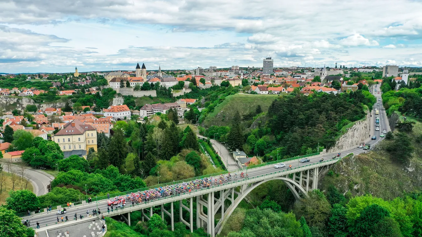 Tour de Hongrie kerékpár Veszprém 