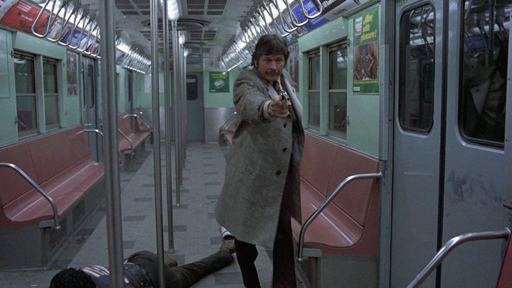 UN JUSTICIER DANS LA VILLE - DEATH WISH (1974) new york city metro metro new yorkais subway Horizontal 