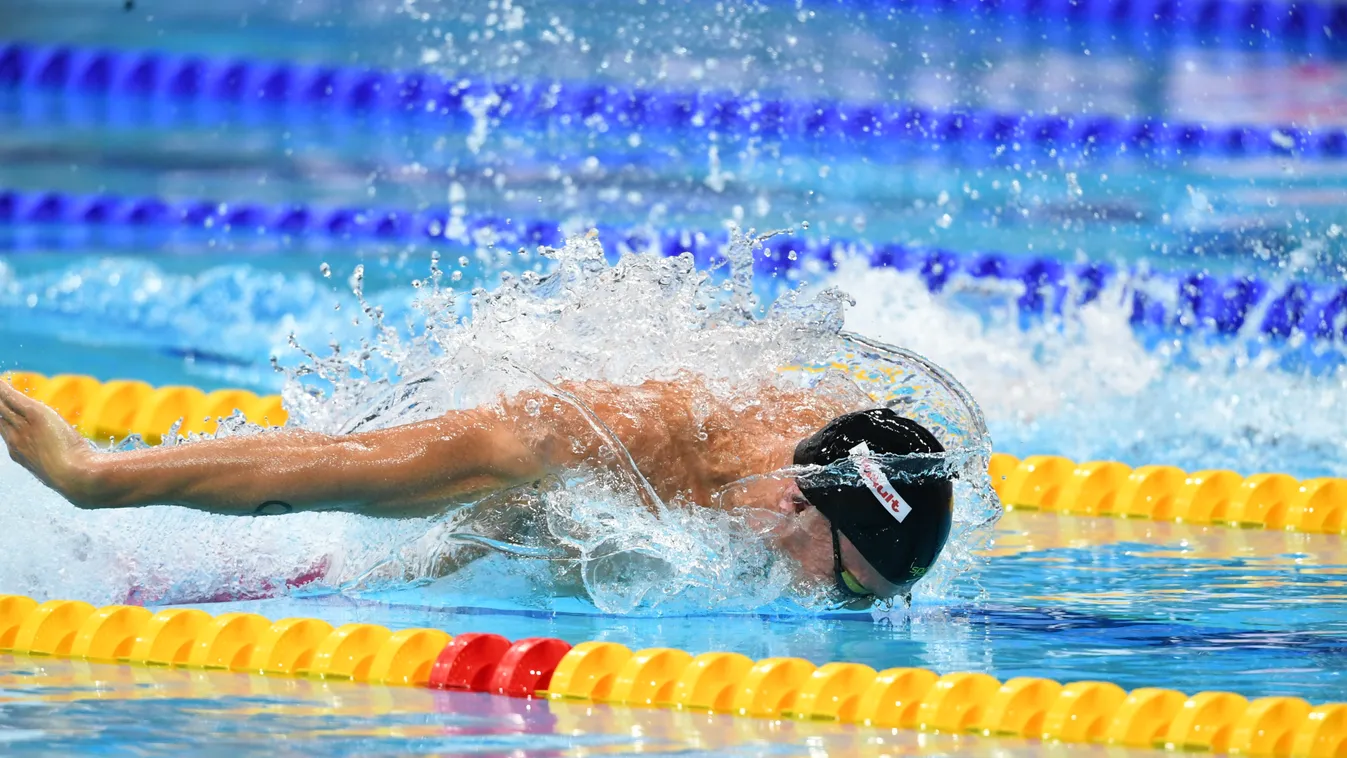 FINA2017, Úszás Vizes VB, férfi 100 m pillangó, Caeleb Dressel 