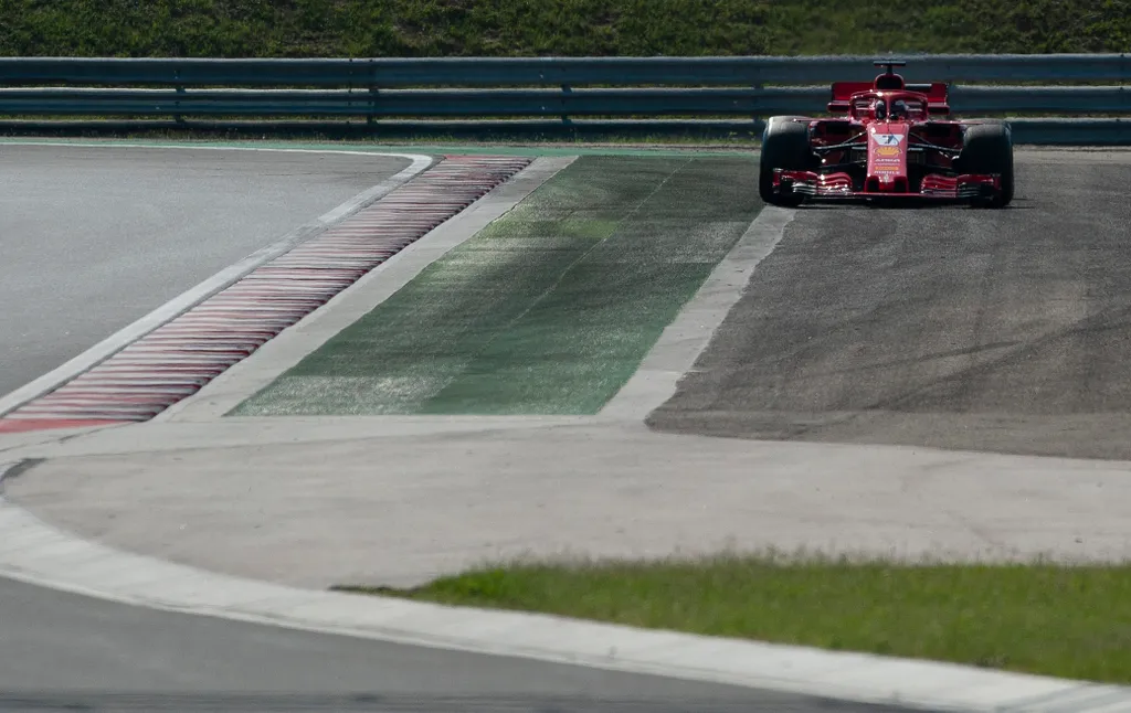 F1-es tesztelés a Hungaroringen, 2. nap, Kimi Räikkönen, Scuderia Ferrari 