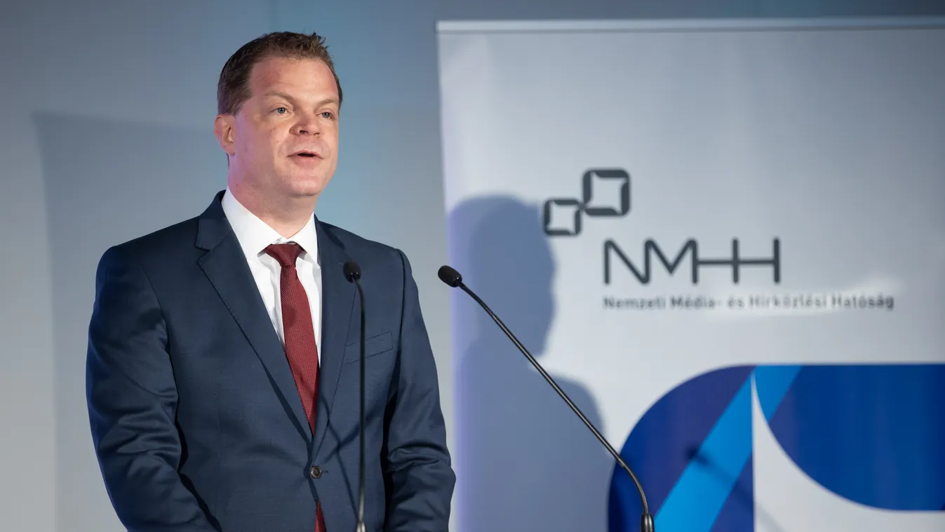 NMHH új hírközlési mérőkomplexumának bokrétaünnepsége Dr. Koltay András, az NMHH elnöke 