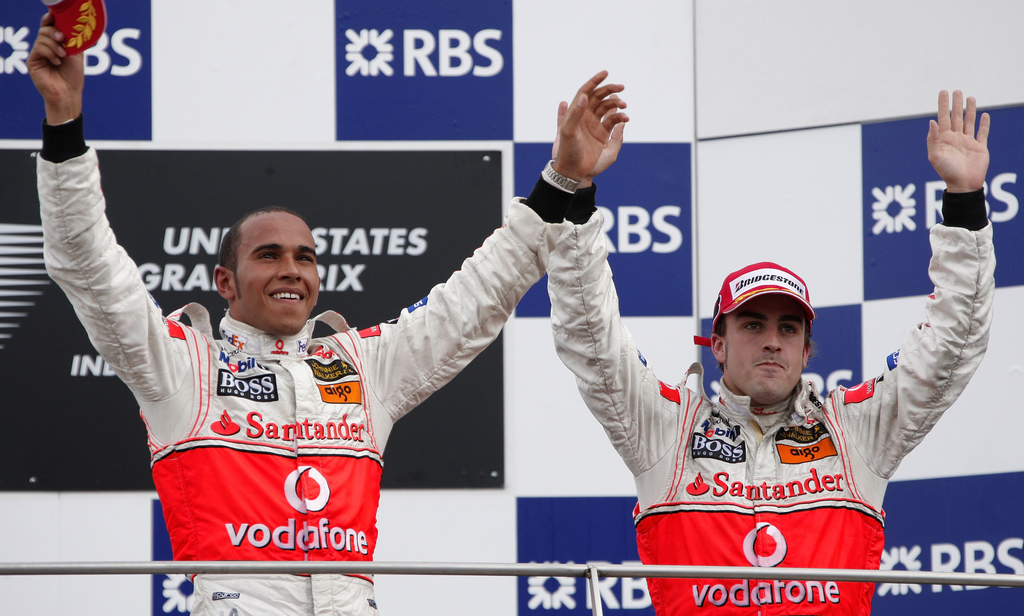 Forma-1, Fernando Alonso, McLaren, USA Nagydíj 2007, Lewis Hamilton 