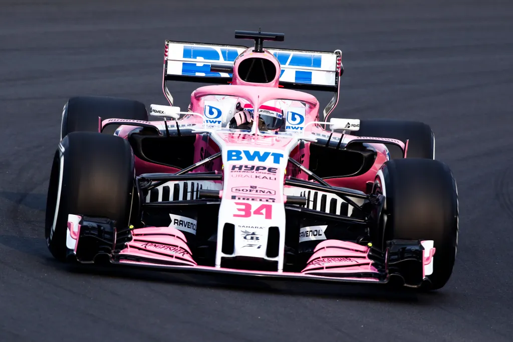 Forma-1, Barcelona tesztelés - 1. nap, Force India, Nyikita Mazepin 