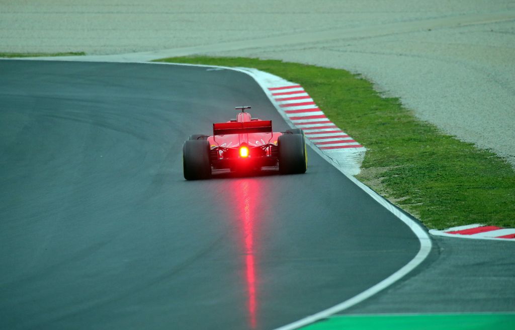 A Forma-1 előszezoni tesztje Barcelonában - 2. nap, Sebastian Vettel, Scuderia Ferrari 