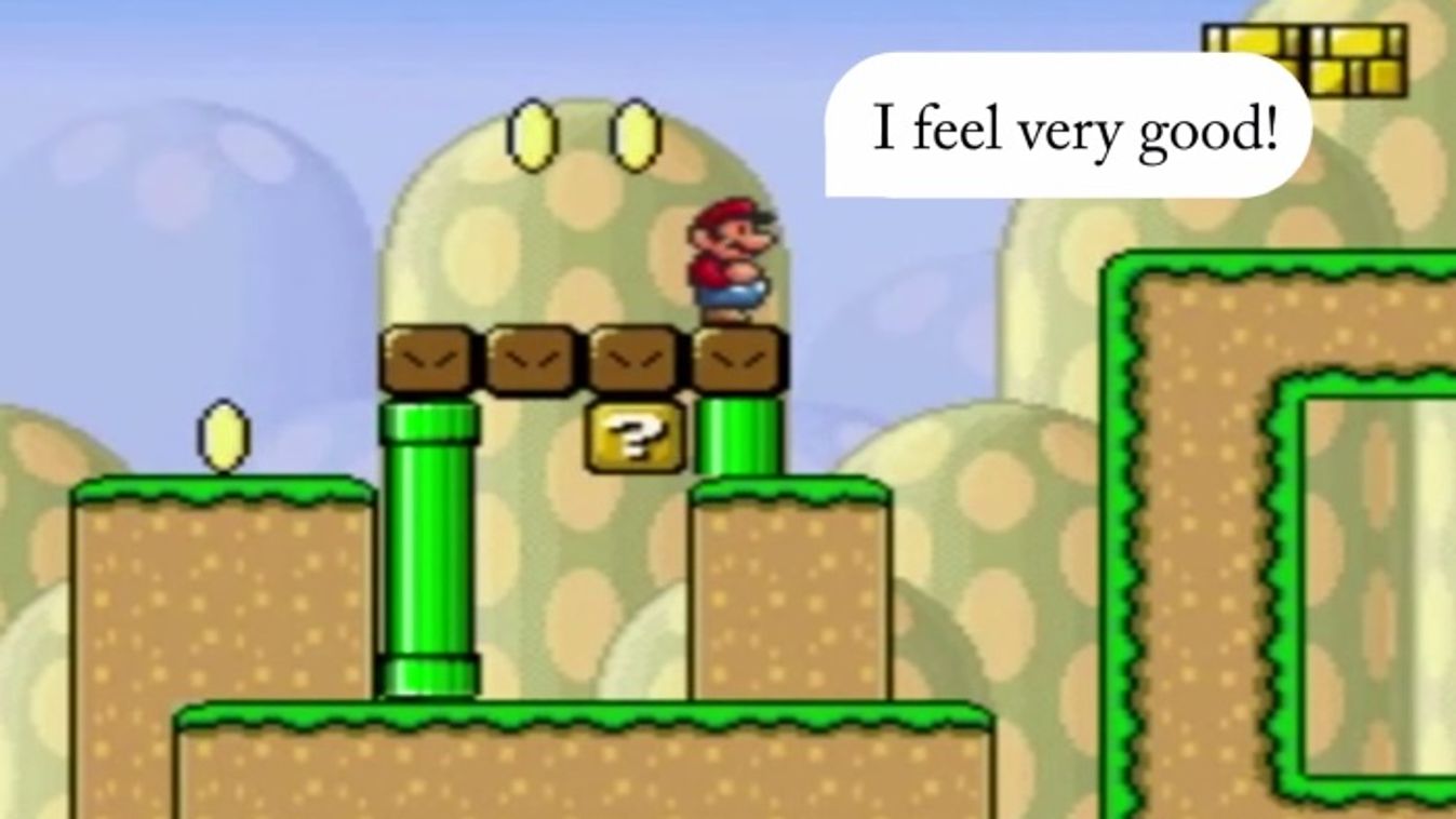 Az öntudatára ébredt Super Mario válaszol is a kérdésekre 