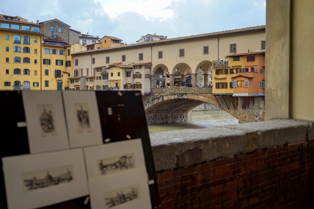 Ponte Vecchio Firenze híd 
