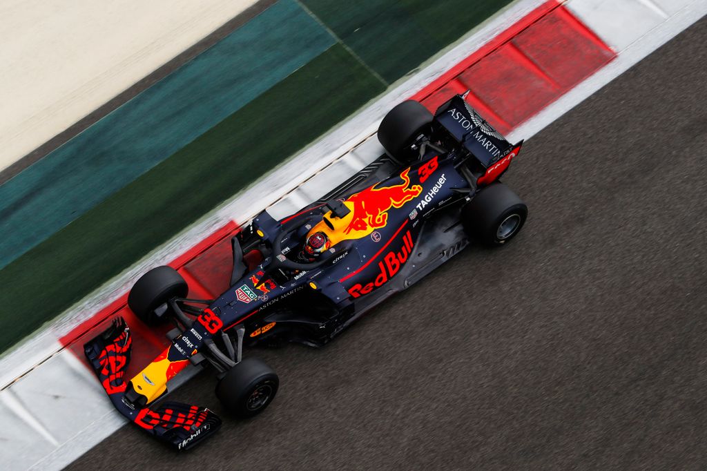 Forma-1, Abu-dzabi teszt, Max Verstappen, Red Bull Racing 