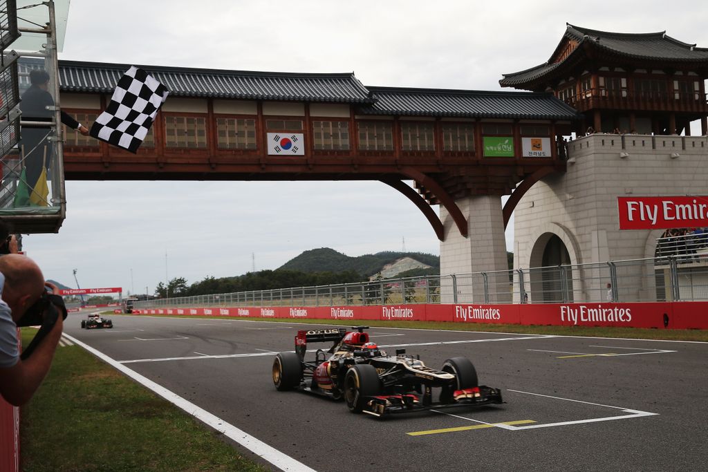 Forma-1, Romain Grosjean, Lotus, Koreai Nagydíj 2013 