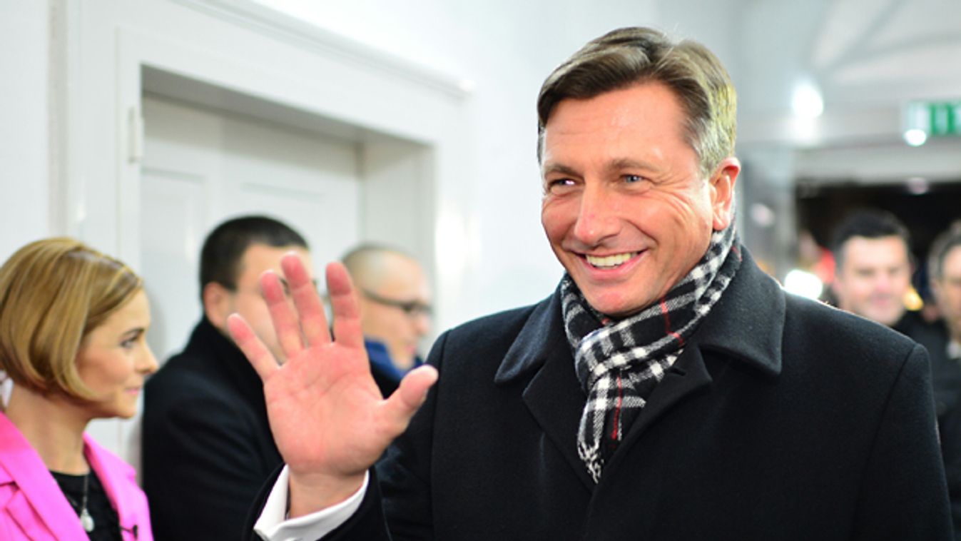 Borut Pahor frissen megválasztott szlovén elnök