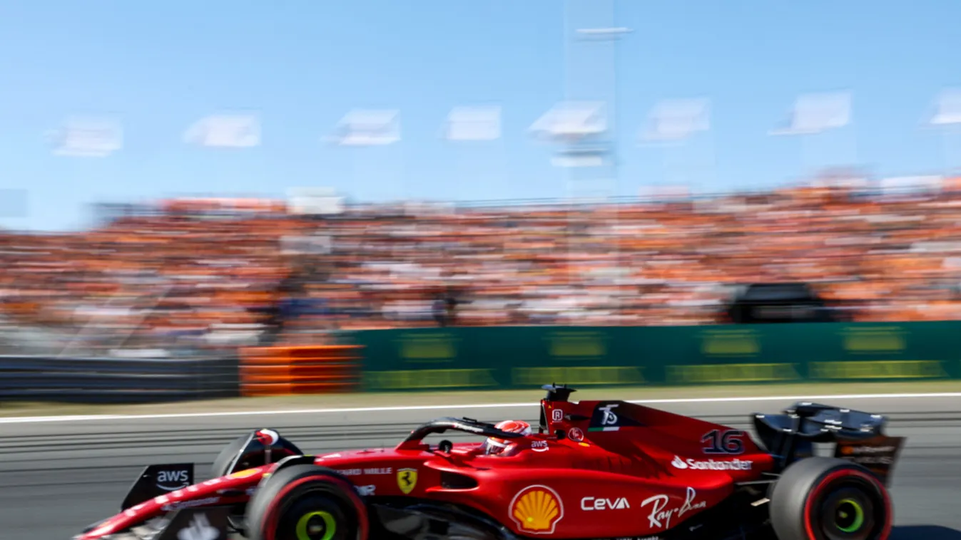 Forma-1, Charles Leclerc, Ferrari, Holland Nagydíj 2022, szombat 