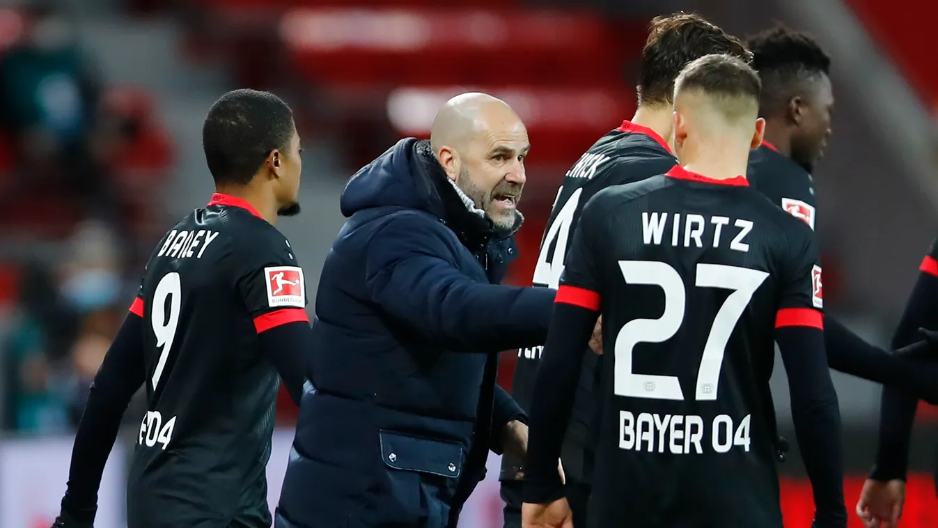 Bayer Leverkusen Peter Bosz Florian Wirtz 