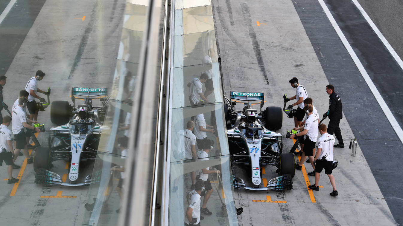 Forma-1, Valtteri Bottas, Mercedes-AMG Petronas, Abu-dzabi teszt 