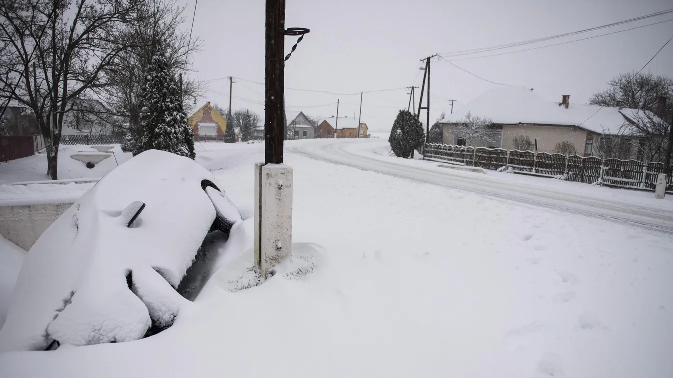 hó havazás magyarország 2014 december 