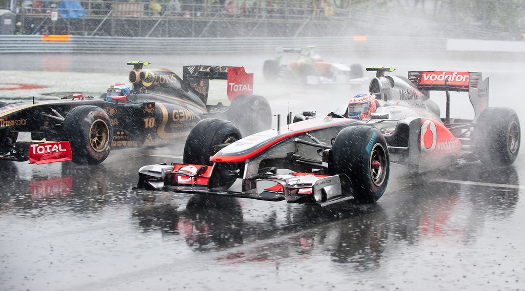 Forma-1, Jenson Button, McLaren, 2011, Kanadai Nagydíj, eső 