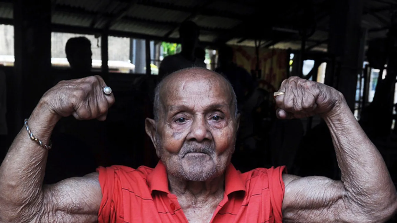 Manohar Aich, 100 éves az indiai testépítő 