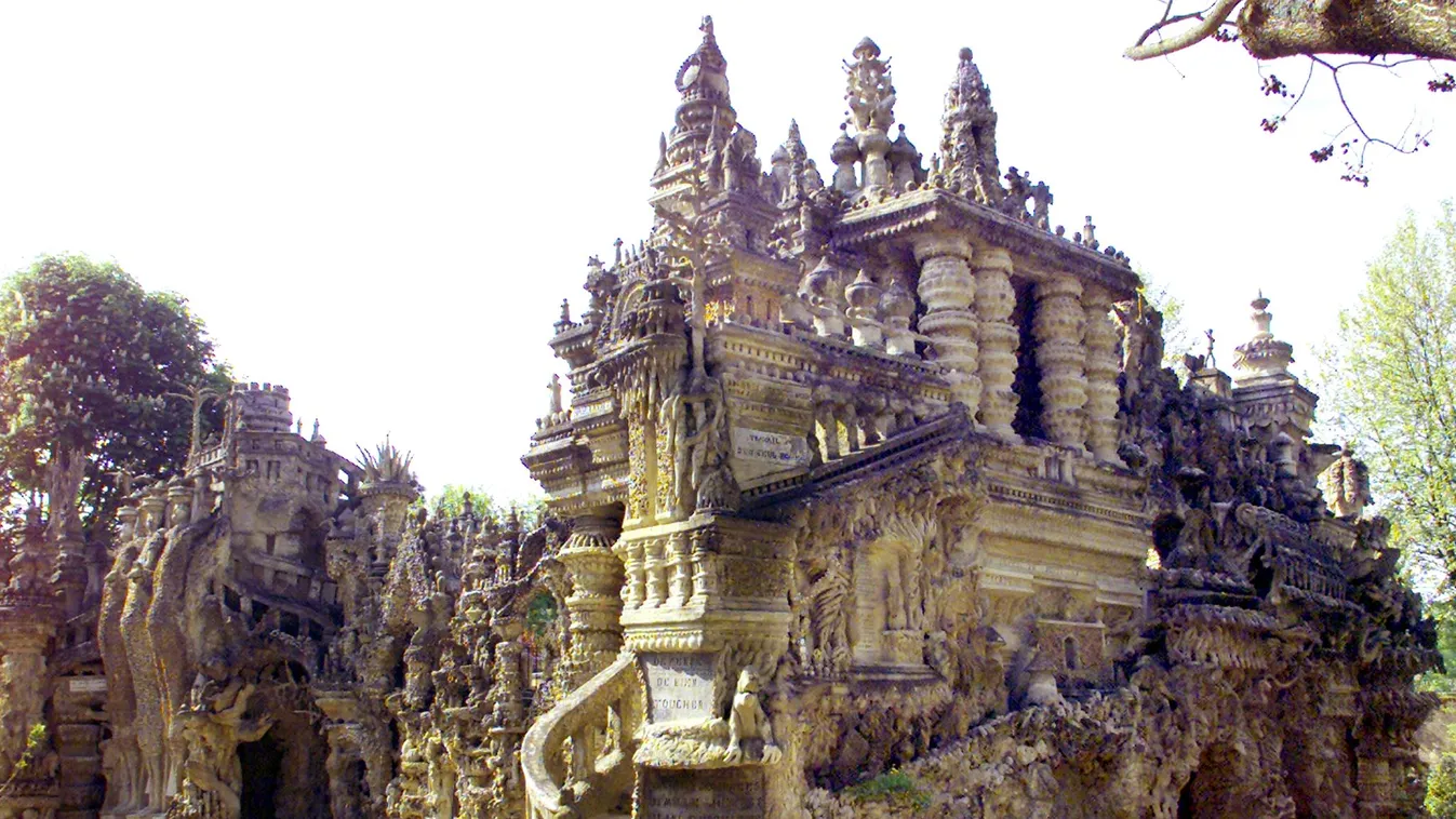 Palais Idéal du Facteur Cheval francia kastély palota 