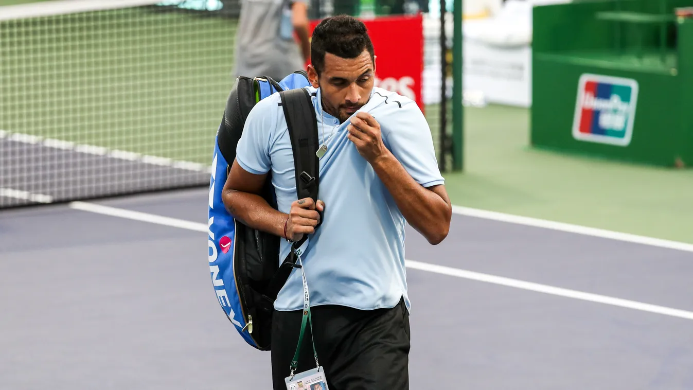 'Unwell' Nick Kyrgios sorry for walk-off during Shanghai Rolex Masters tennis tournament China Chinese Shanghai tennis Rolex Masters tournament 