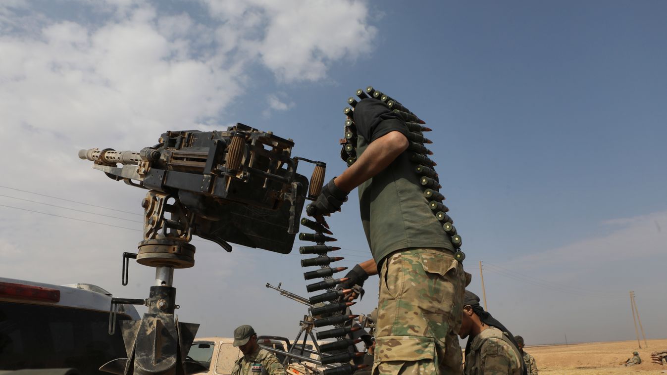 Törökország, Szíria, török offenzíva, török hadsereg által támogatott szíriai ellenzéki milicisták 