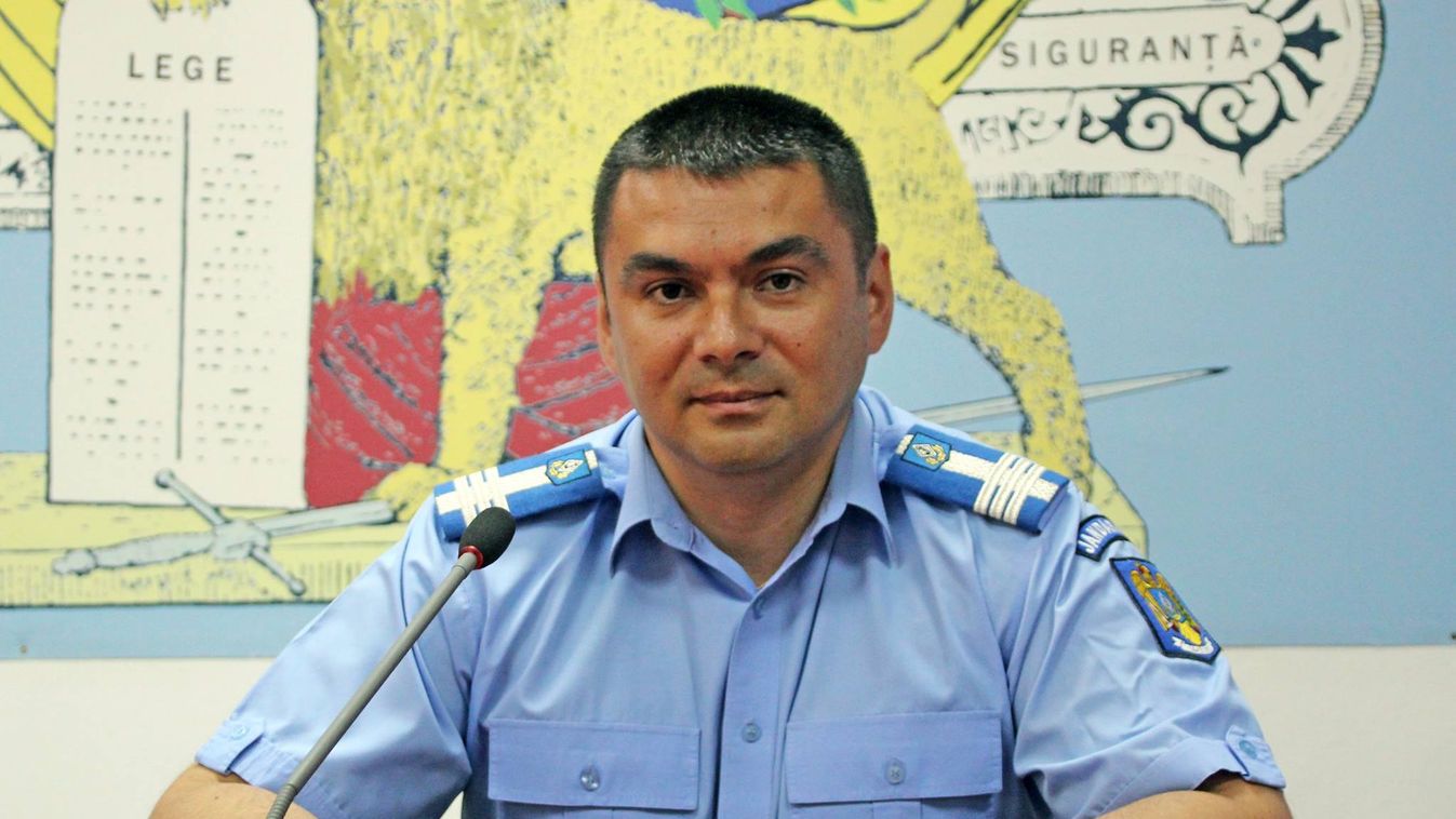 Sebastian Cucoș román csendőr,  bukaresti csendőrség új parancsnoka

Jandarmeria Română 