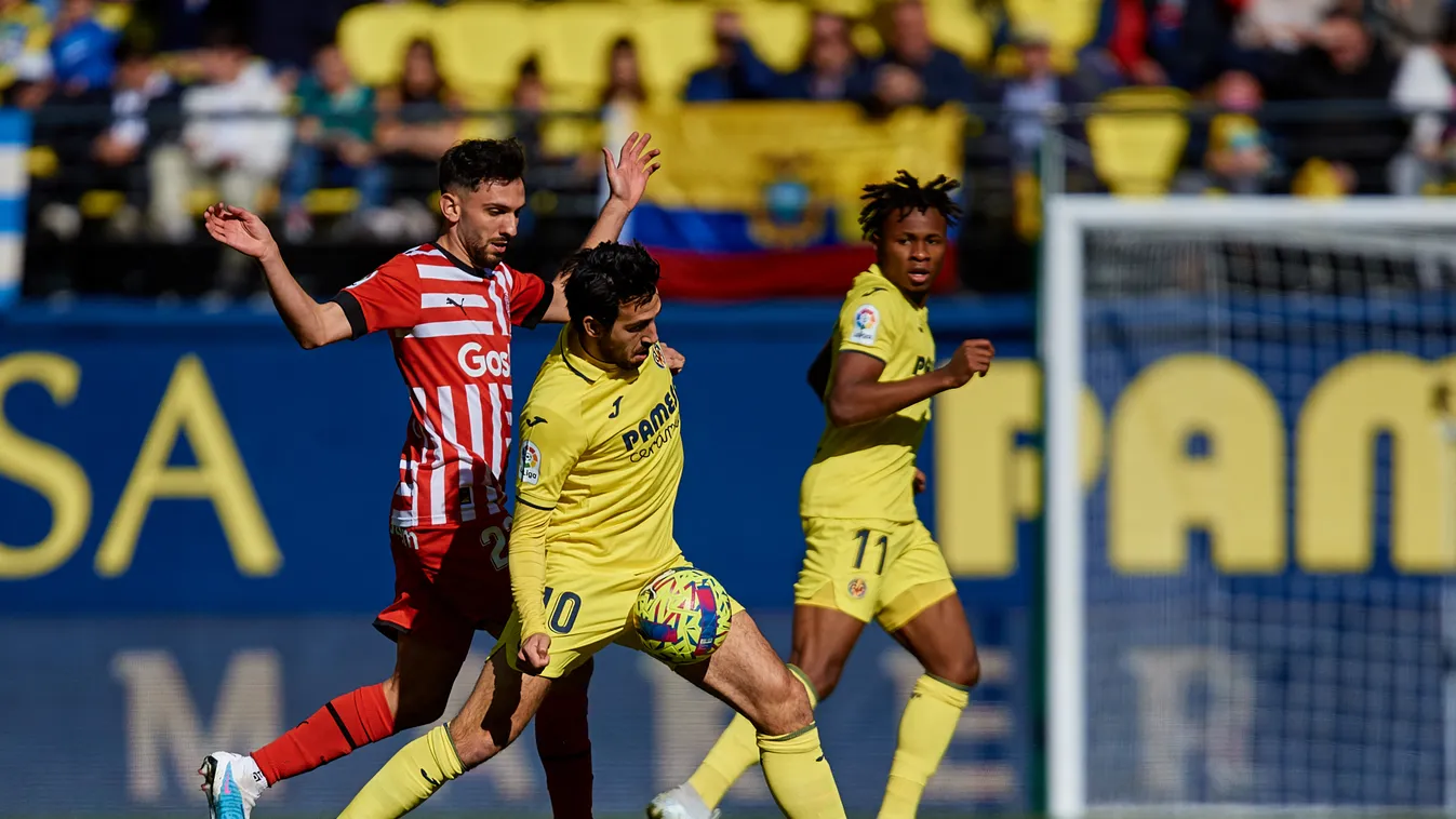 Villarreal CF V Girona FC - LaLiga Santander laliga santander Dani Parejo Ivan Martin Villarreal CF Girona FC Estadio de la Ceramica January 22 2023 Vila-real David Aliaga/NurPhoto Horizontal FOOTBALL 