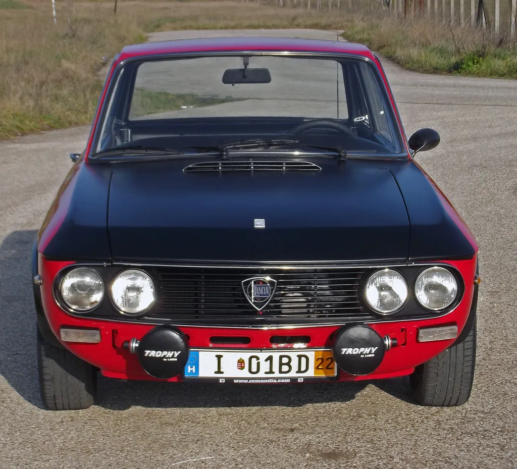 Lancia Fulvia Coupe (1972) veteránteszt 