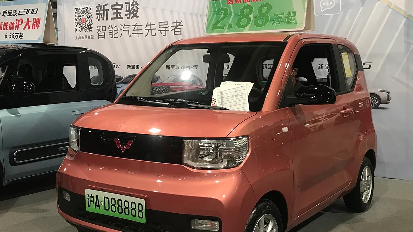 Hongguang Mini EV Hung Guang kínai elektromos autó 
