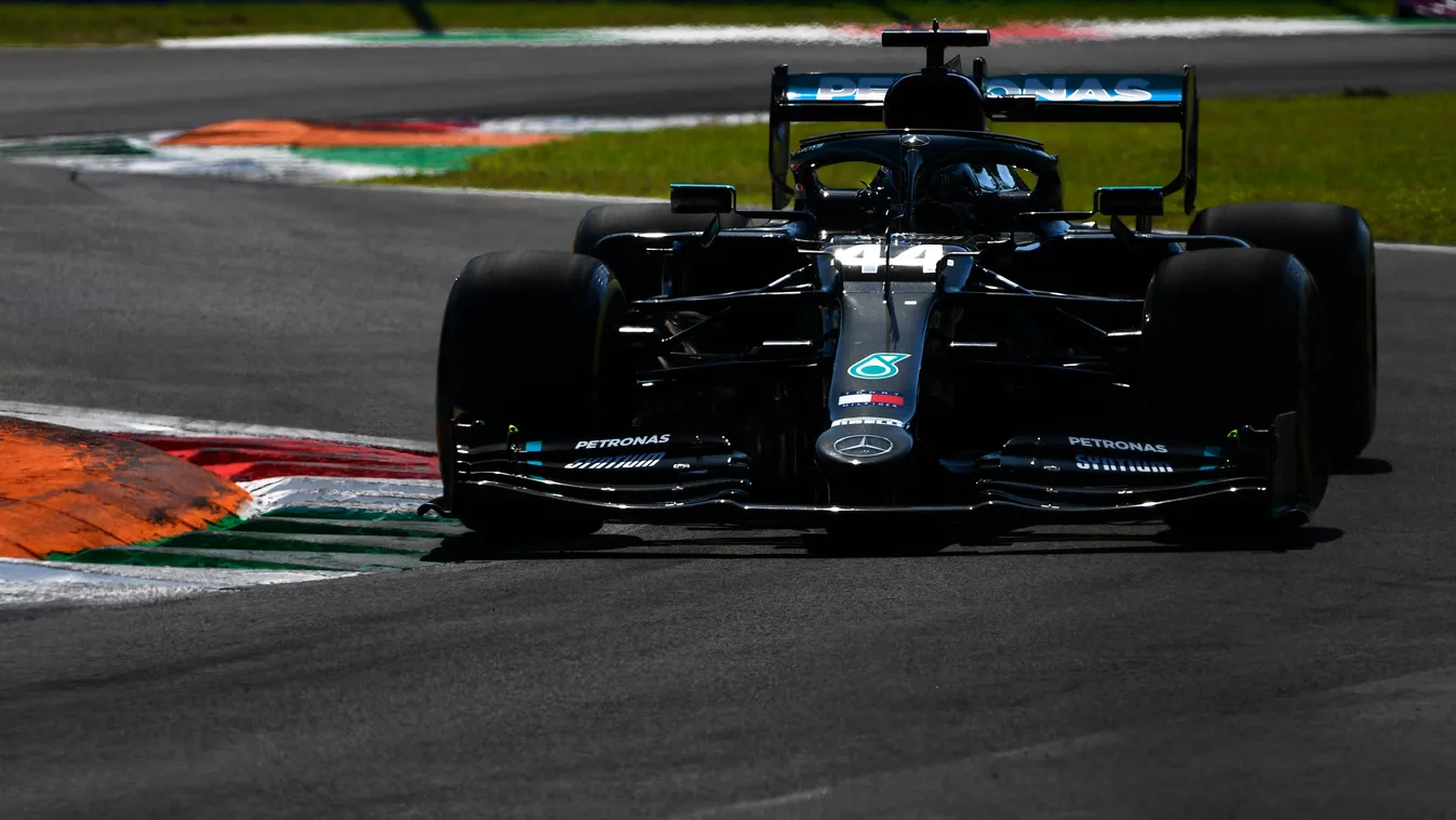Forma-1, Lewis Hamilton, Mercedes, Olasz Nagydíj, 2020 szombat 