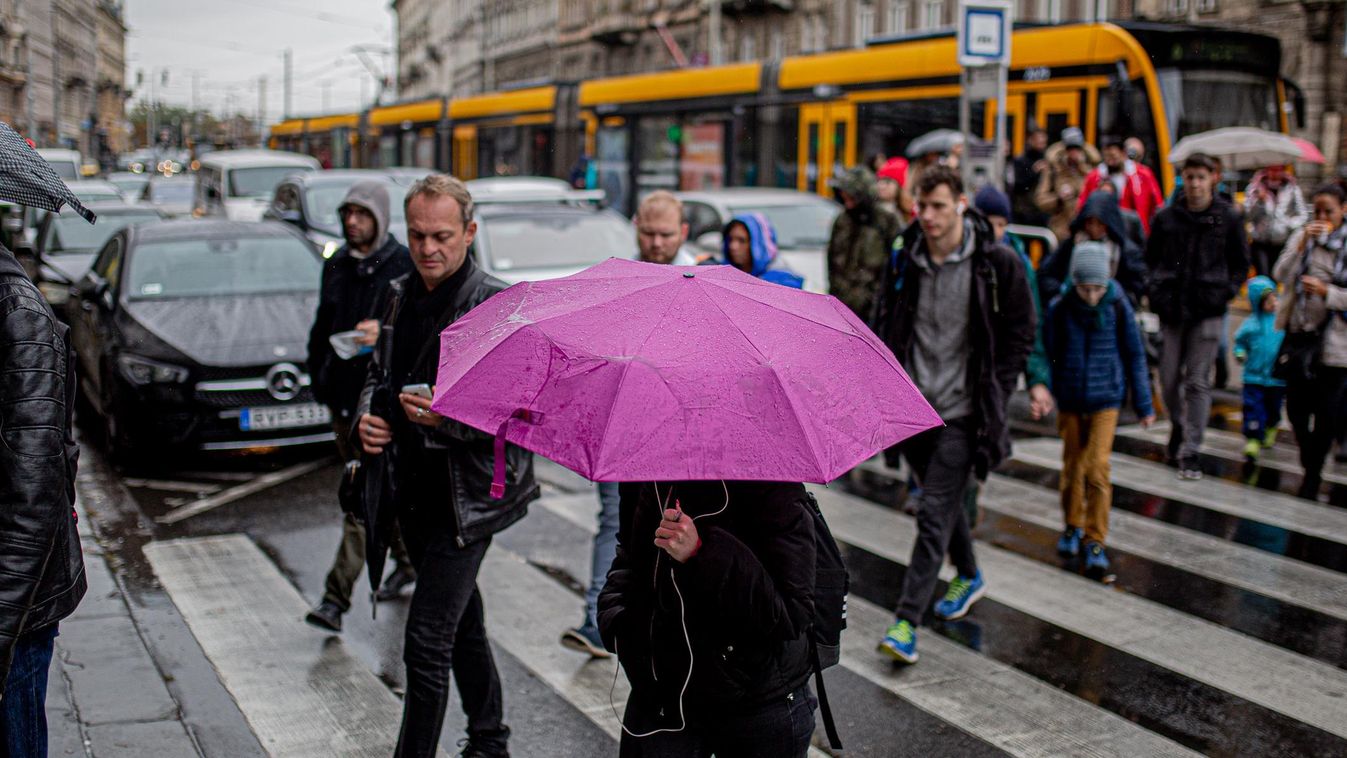 eső Budapesten 2019.11.04. 