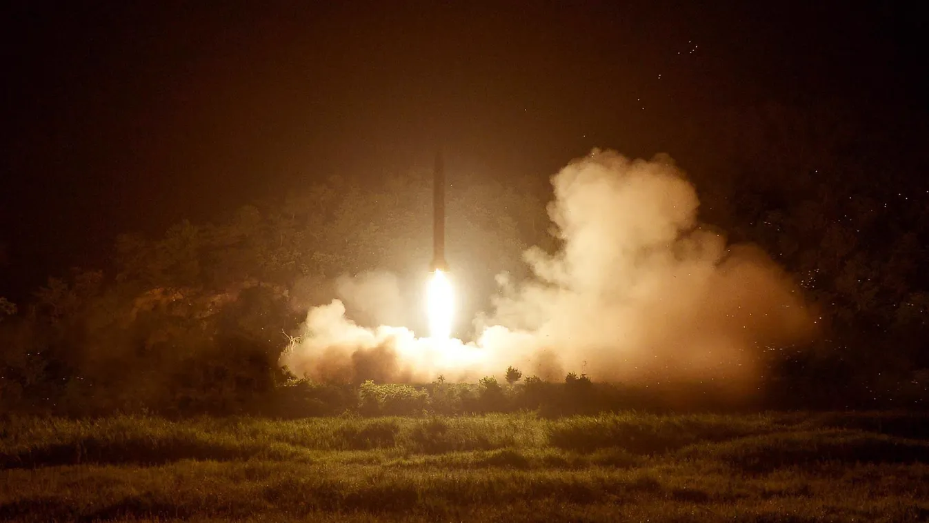 Észak-Korea, rakétakísérlet 
