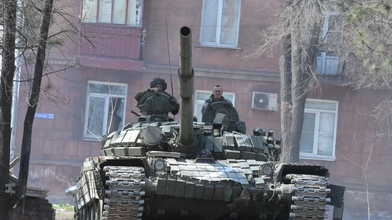 Ukrán válság 2022, ukrán, orosz, háború, orosz-ukrán háború, Donyeck, Mariupol, tank, katona 