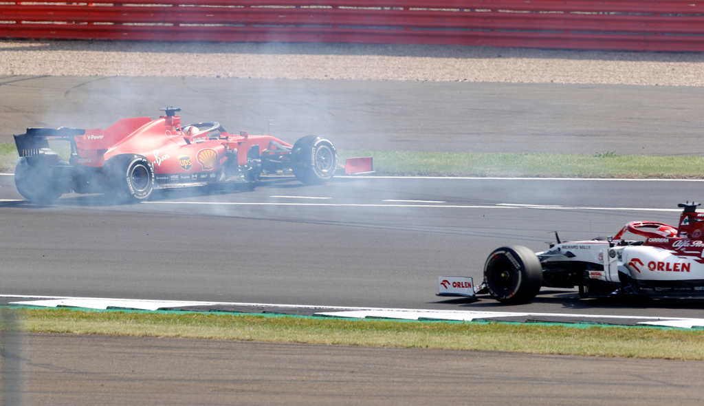 Forma-1, A 70. Évforduló Nagydíja, Vettel, Ferrari 
