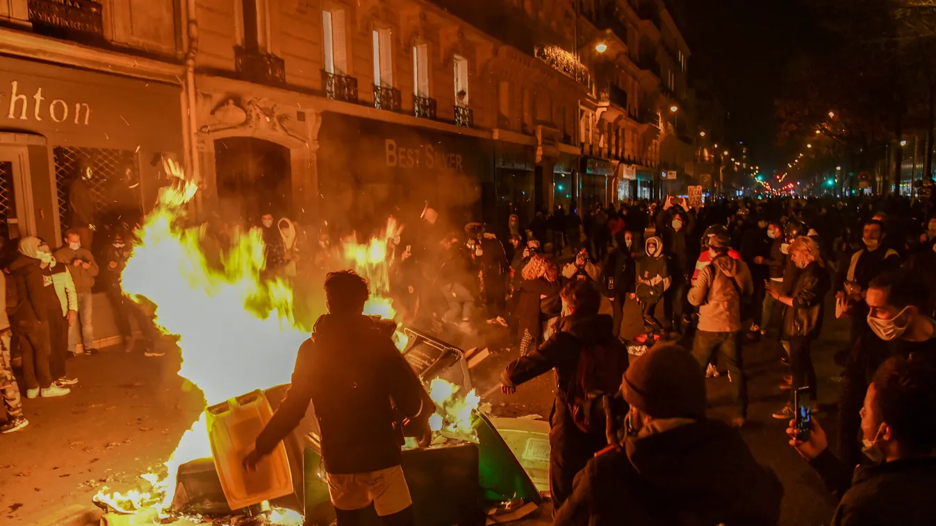France Protests Horizontal 