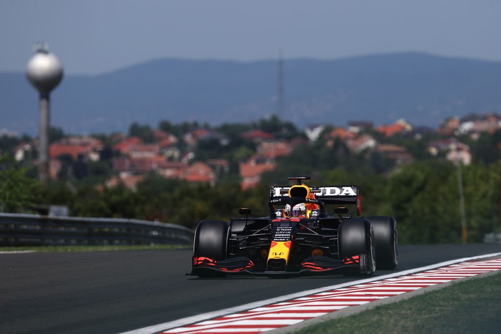 Forma-1, Max Verstappen, Red Bull, Magyar Nagydíj 2021, péntek 