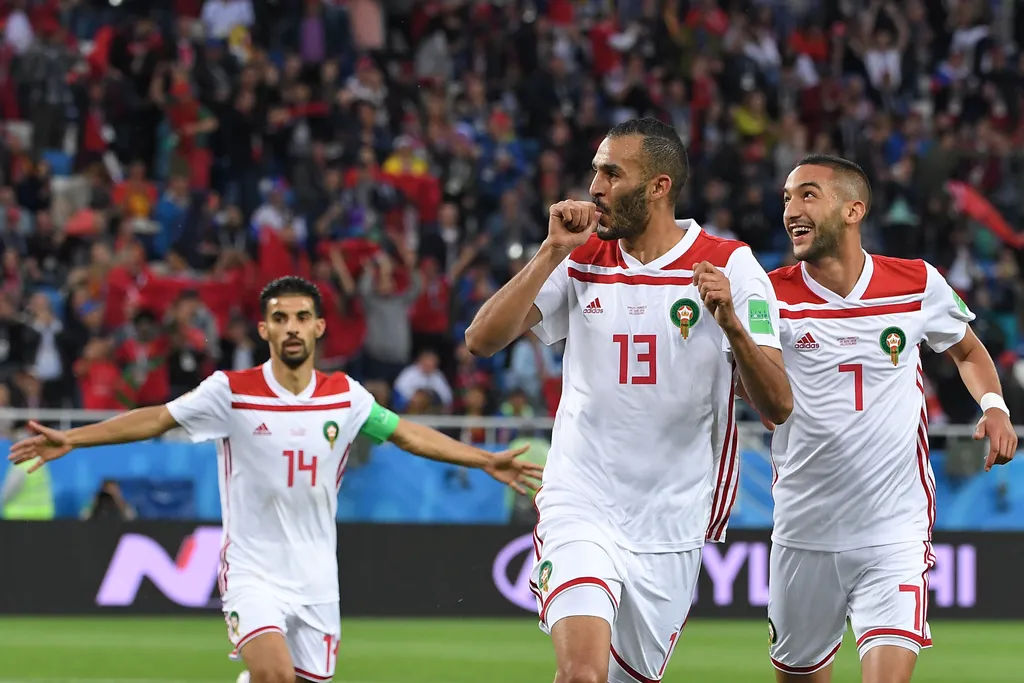 Spanyolország – Marokkó, oroszországi labdarúgó-világbajnokság, B-csoport, Kalinyingrád, 2018.06.25. 