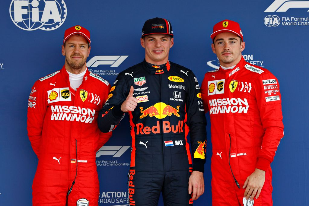 Forma-1, Sebastian Vettel, Max Verstappen, Charles Leclerc, Mexikói Nagydíj 