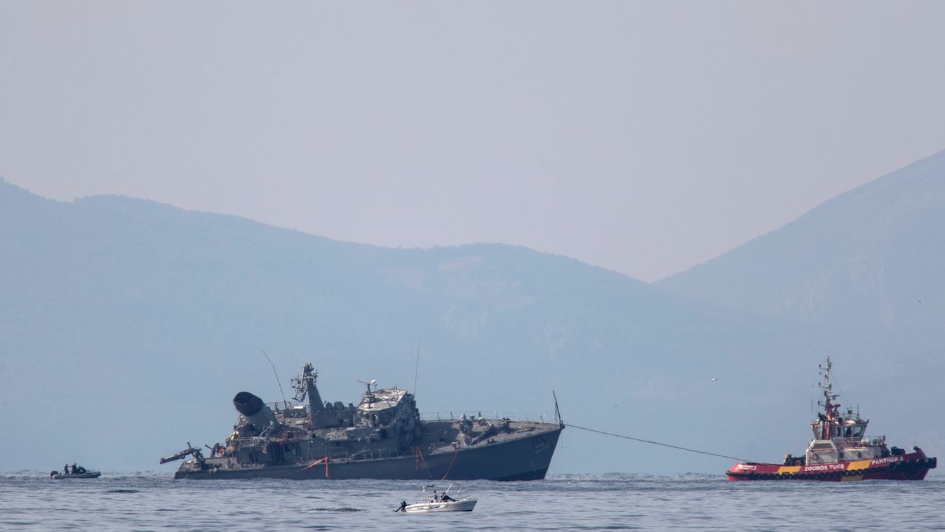 hajóbaleset, görögország 