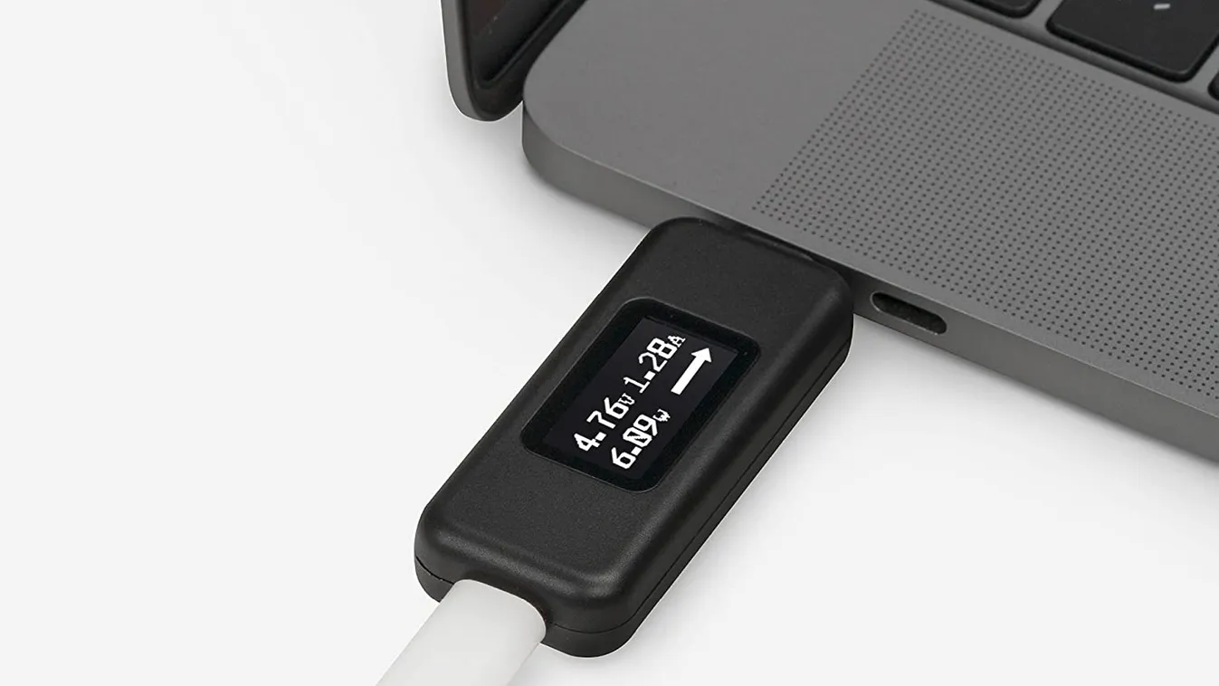 plugable usbc-vameter3 usb-c áramfogyasztás 