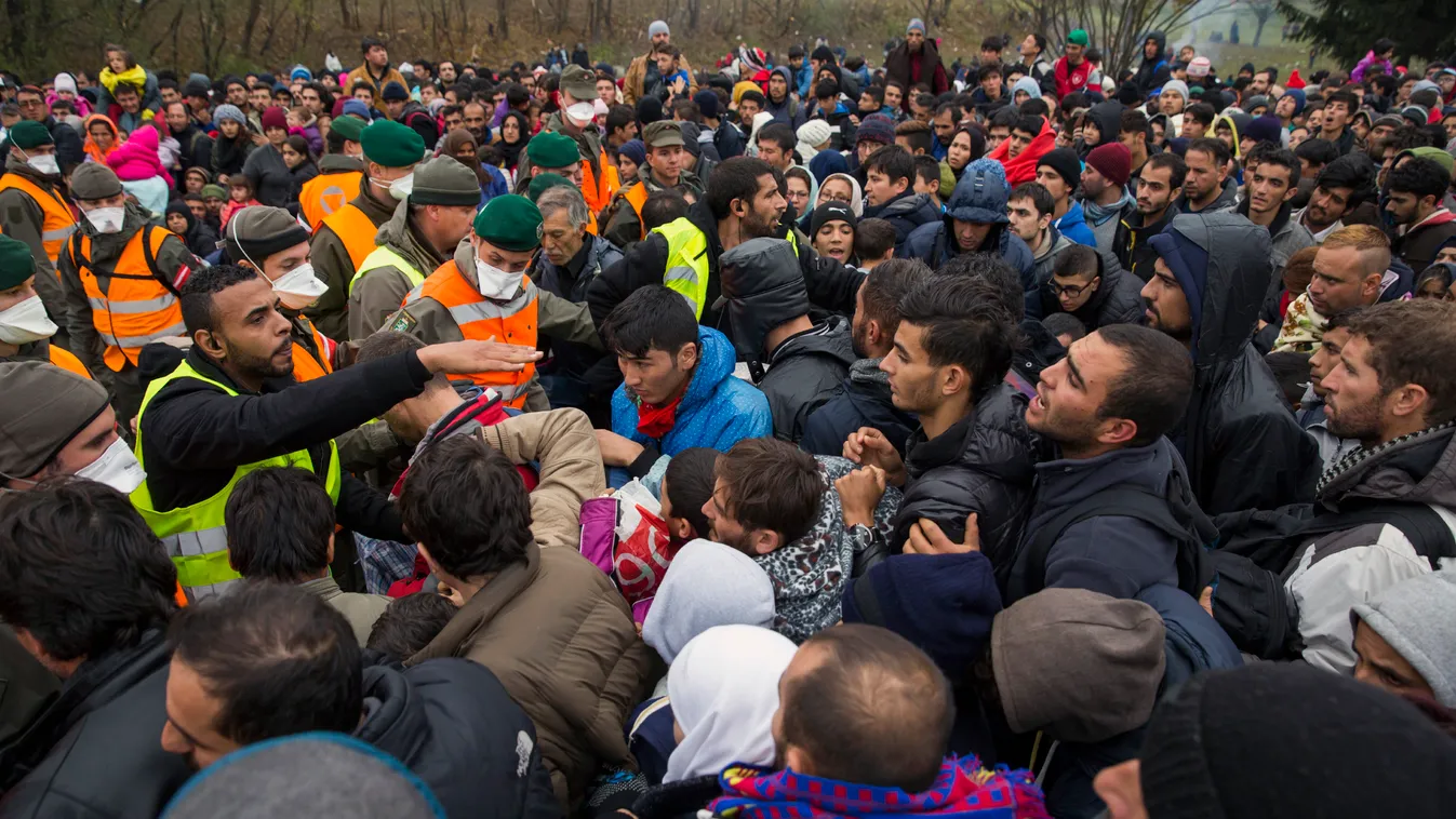 Spielfeld, Ausztria, menekült, migráns, bevándorló 