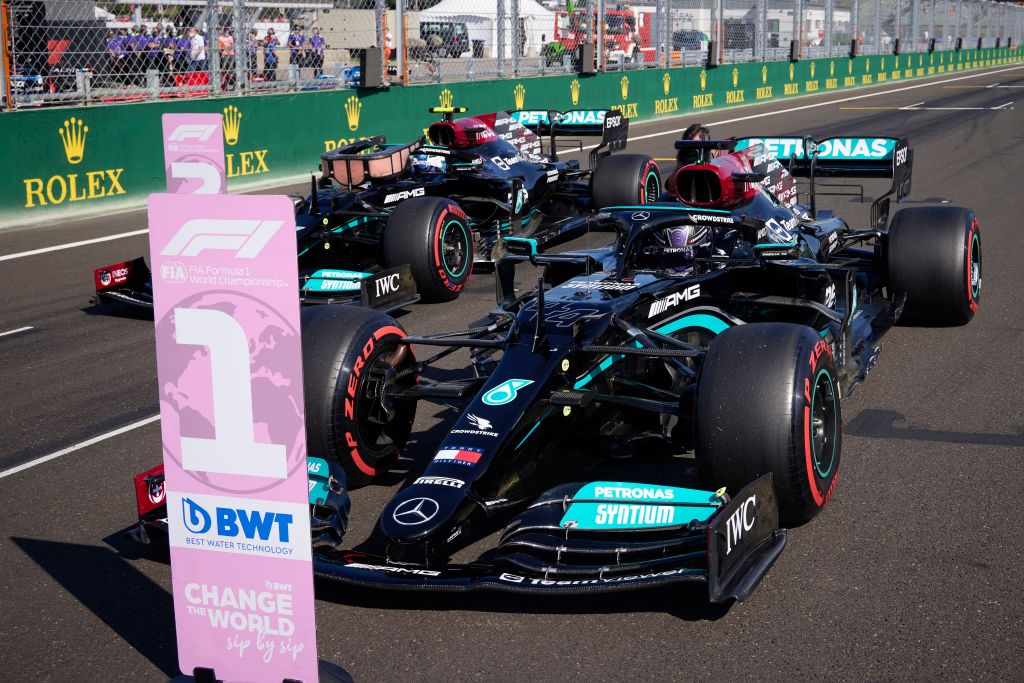 Forma-1, Lewis Hamilton, Valtteri Bottas, Mercedes, Magyar Nagydíj 2021, szombat 