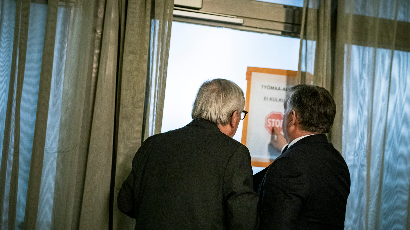 Orbán Viktor, Helsinki, Jean-Claude Juncker 
