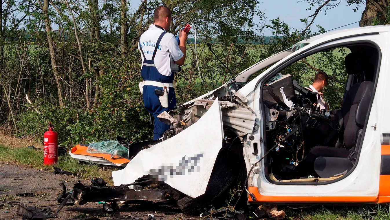 Fának csapódott egy autó Mesterszállásnál, a sofőr meghalt 