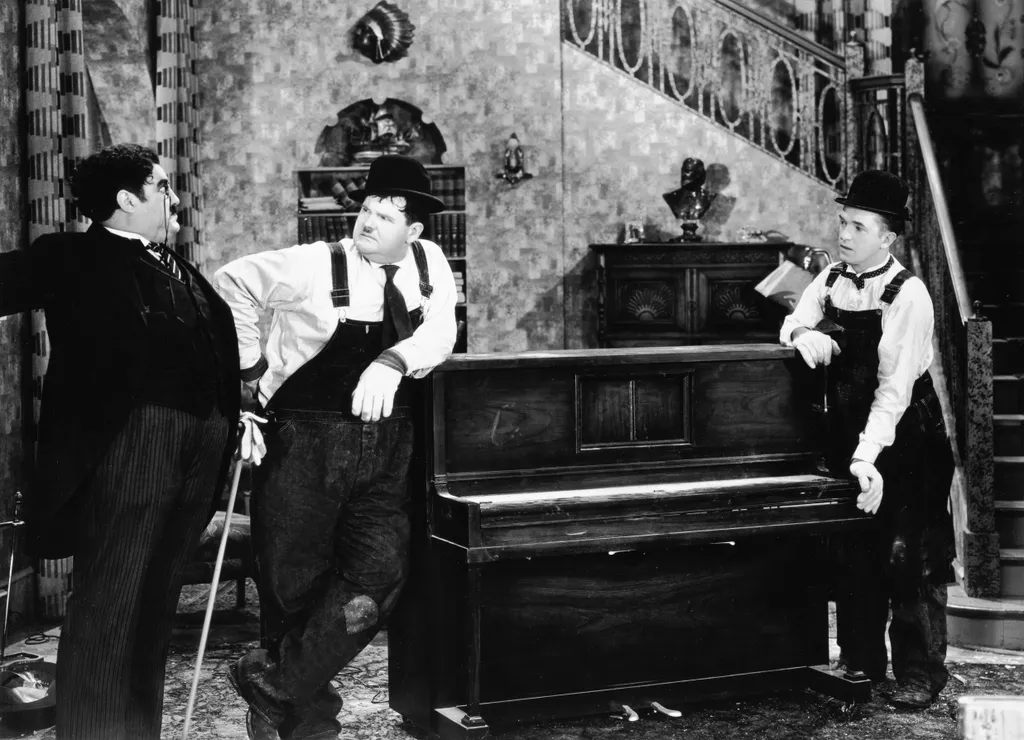 Oliver Hardy, színész, stan és pan, stan, pan 