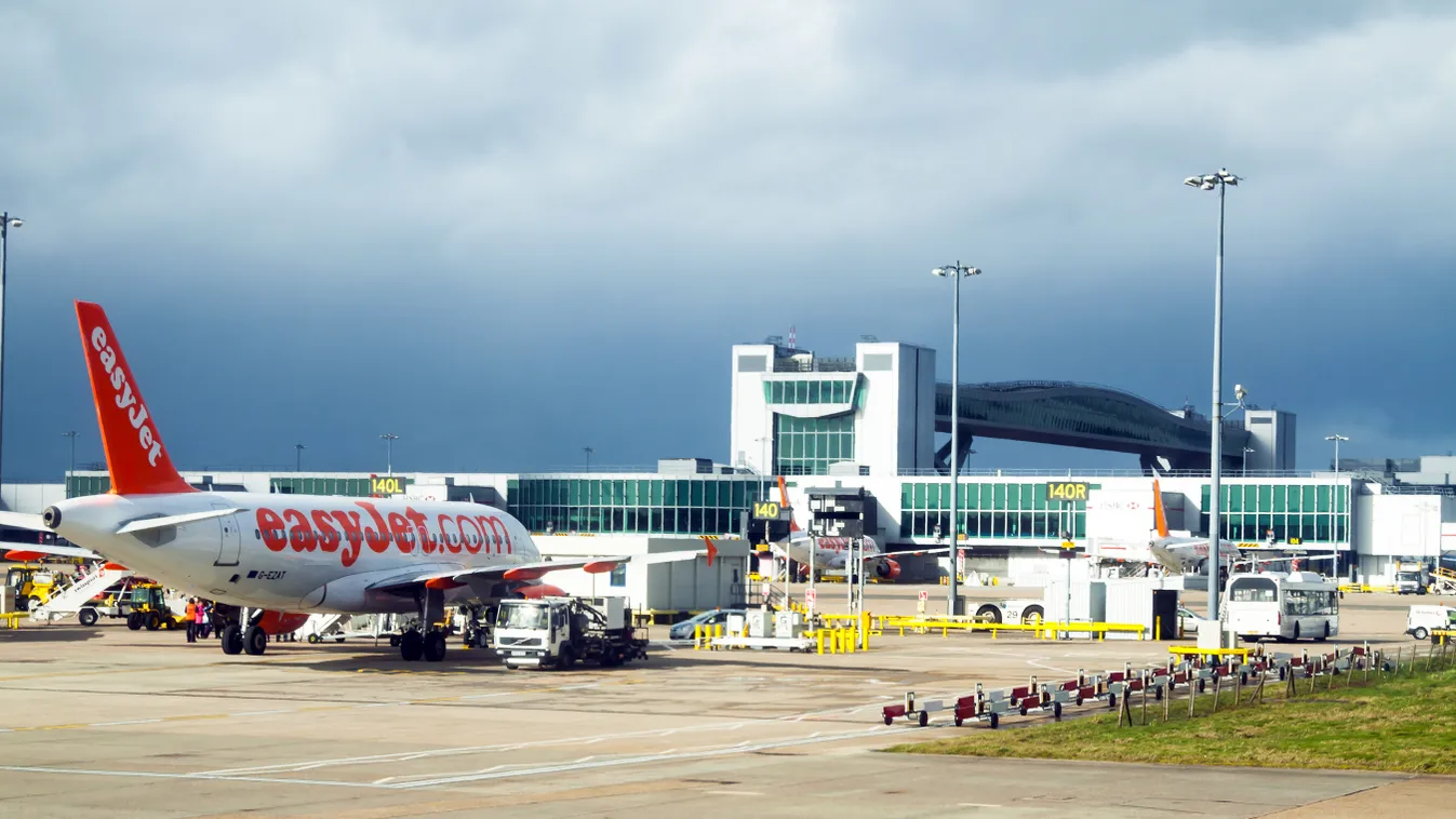 Gatwick airport London UK repülőtér 